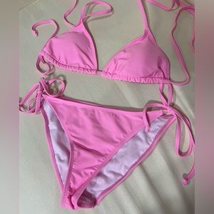 Brand New Pink Bikini Size M